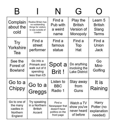 british bingo nicknames.
